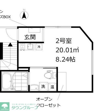 MYTHOS MACHIYAの物件間取画像